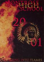 Montrose High School 2001 yearbook cover photo