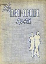 Asheboro High School 1943 yearbook cover photo
