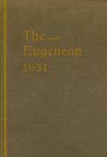 Eugene High School 1931 yearbook cover photo