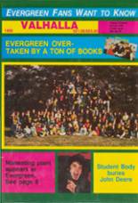 Evergreen High School 1990 yearbook cover photo