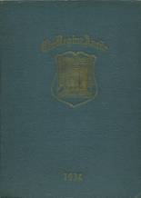 Regina High School 1934 yearbook cover photo