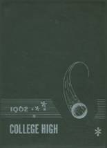 1962 College High School Yearbook from Pittsburg, Kansas cover image