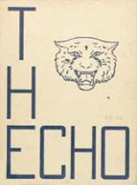 Allegan High School 1954 yearbook cover photo