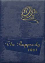 Rappahannock County High School 1961 yearbook cover photo