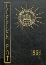 1969 Coffee High School Yearbook from Florence, Alabama cover image