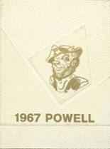 1967 Powell County High School Yearbook from Deer lodge, Montana cover image