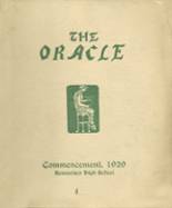 Rensselaer High School 1929 yearbook cover photo