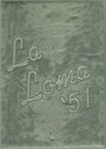 Los Alamos High School 1951 yearbook cover photo