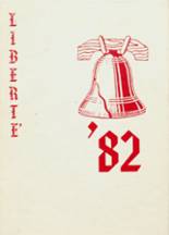 1982 Liberty High School Yearbook from Clarksburg, West Virginia cover image