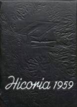 Mt. Pleasant Township High School 1959 yearbook cover photo
