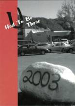 Glenwood Springs High School 2003 yearbook cover photo