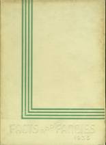 Washington Seminary School 1935 yearbook cover photo