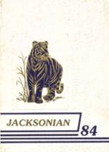 Jackson High School 1984 yearbook cover photo
