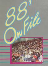 Camdenton High School 1988 yearbook cover photo