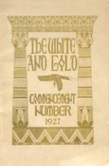 1927 Woodbury High School Yearbook from Woodbury, New Jersey cover image