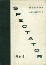 Hebron Academy 1964 yearbook cover photo