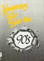 Kress High School 1990 yearbook cover photo