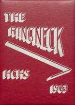 1963 Hill City High School Yearbook from Hill city, Kansas cover image