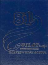 1981 Norview High School Yearbook from Norfolk, Virginia cover image