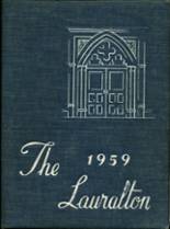 Lauralton Hall/Academy of Our Lady of Mercy 1959 yearbook cover photo