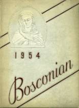 Don Bosco Preparatory 1954 yearbook cover photo