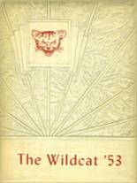 Whitehouse High School 1953 yearbook cover photo