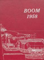 1958 Mendocino High School Yearbook from Mendocino, California cover image