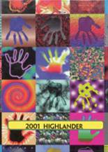 Eureka Springs High School 2001 yearbook cover photo