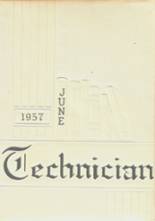 West Technical High School 1957 yearbook cover photo