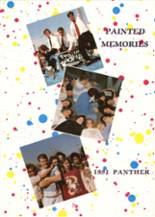 Harrah High School 1991 yearbook cover photo