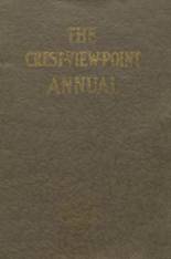 Crestview Junior High School 1926 yearbook cover photo