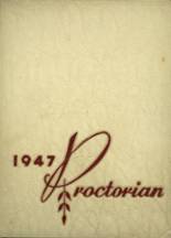 Proctor High School 1947 yearbook cover photo