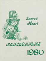 Sacred Heart High School 1980 yearbook cover photo
