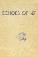 1947 Echo High School Yearbook from Echo, Oregon cover image