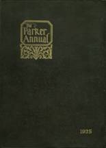 Parker High School 1925 yearbook cover photo