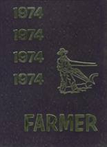 Farmersville High School 1974 yearbook cover photo