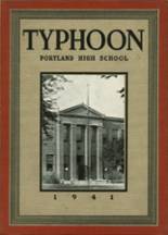 Portland High School 1941 yearbook cover photo