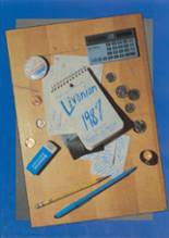 1987 Livonia High School Yearbook from Livonia, New York cover image