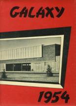 North High School 1954 yearbook cover photo