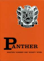 Powell High School 1977 yearbook cover photo