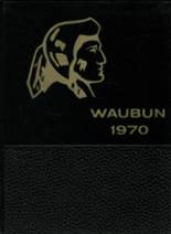 Waupun High School 1970 yearbook cover photo