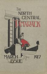 North Central High School 1917 yearbook cover photo