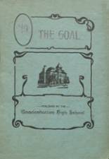 Gnadenhutten High School 1910 yearbook cover photo