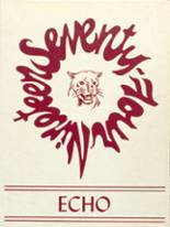 1974 Paulding High School Yearbook from Paulding, Ohio cover image