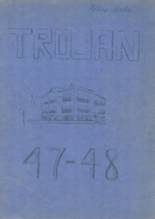 Troy High School 1948 yearbook cover photo