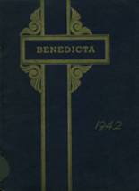 St. Benedict Academy 1942 yearbook cover photo