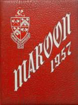 Madisonville High School 1957 yearbook cover photo