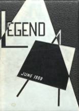 Weequahic High School 1959 yearbook cover photo