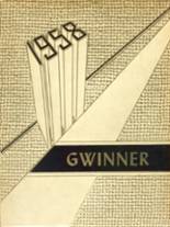 Gwinn High School 1958 yearbook cover photo