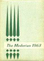 1963 Community High School Yearbook from Medora, Indiana cover image